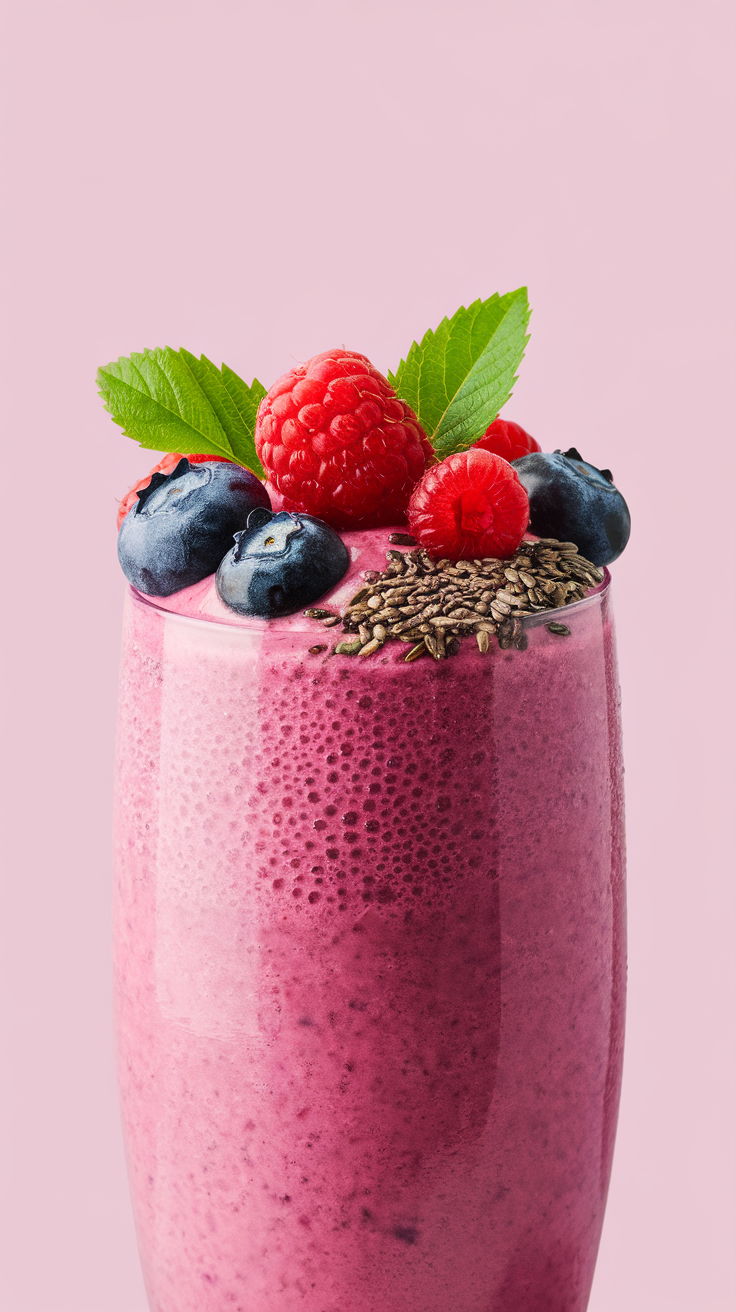 Frozen Fruit Smoothie That Comes Out Perfectly Thick Every Time - thick fruit smoothie