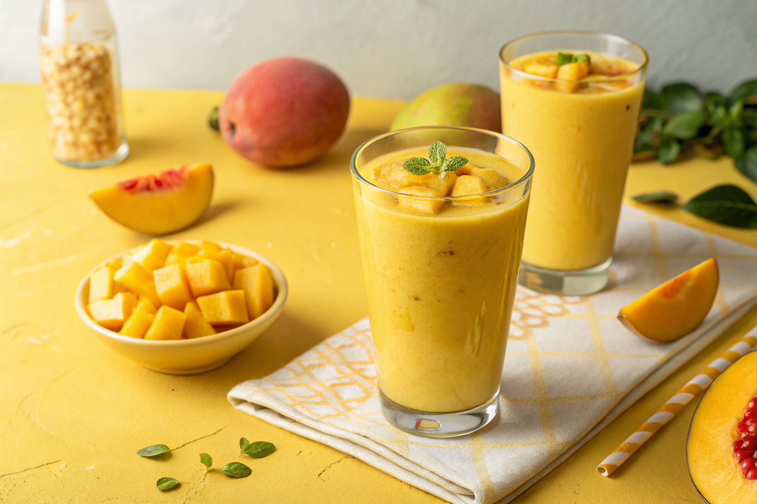 Fruit Packed Smoothie That Feels Naturally Sweet - fruit smoothie glass
