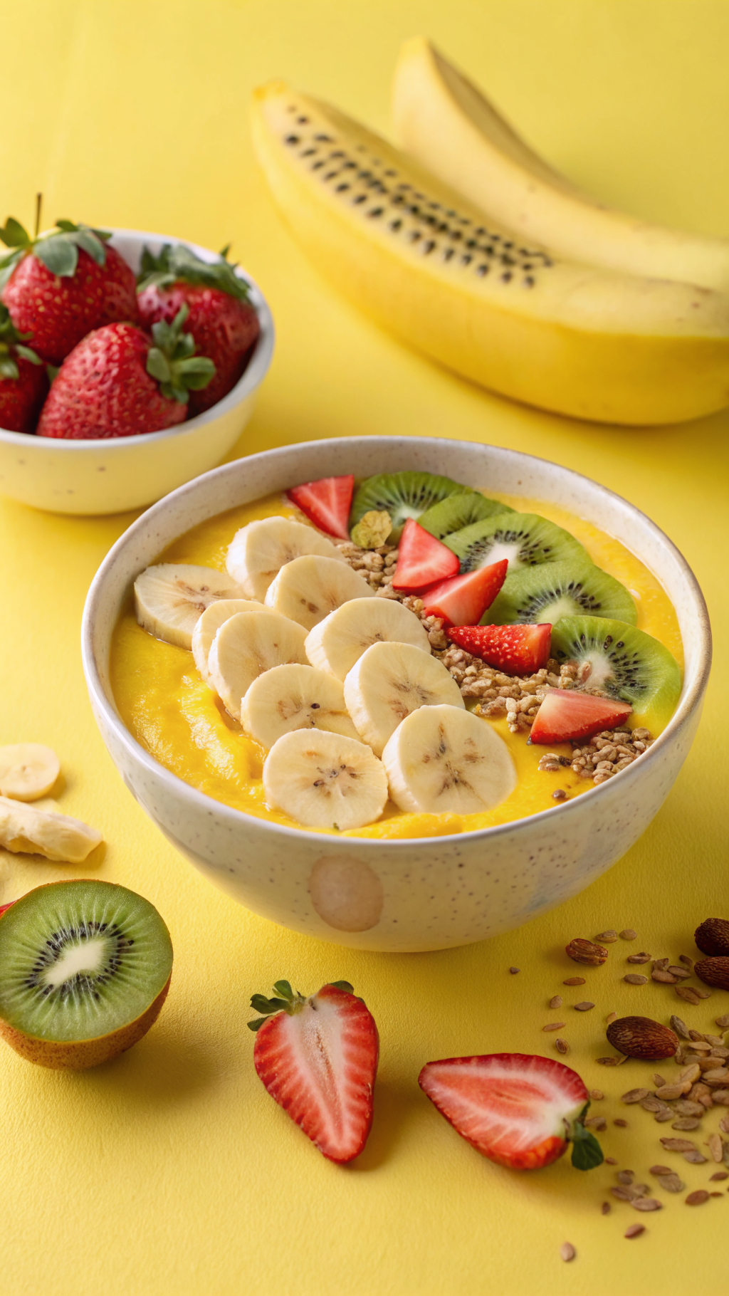 Fruit Smoothie Bowl That Feels Bright and Refreshing - fruit smoothie bowl