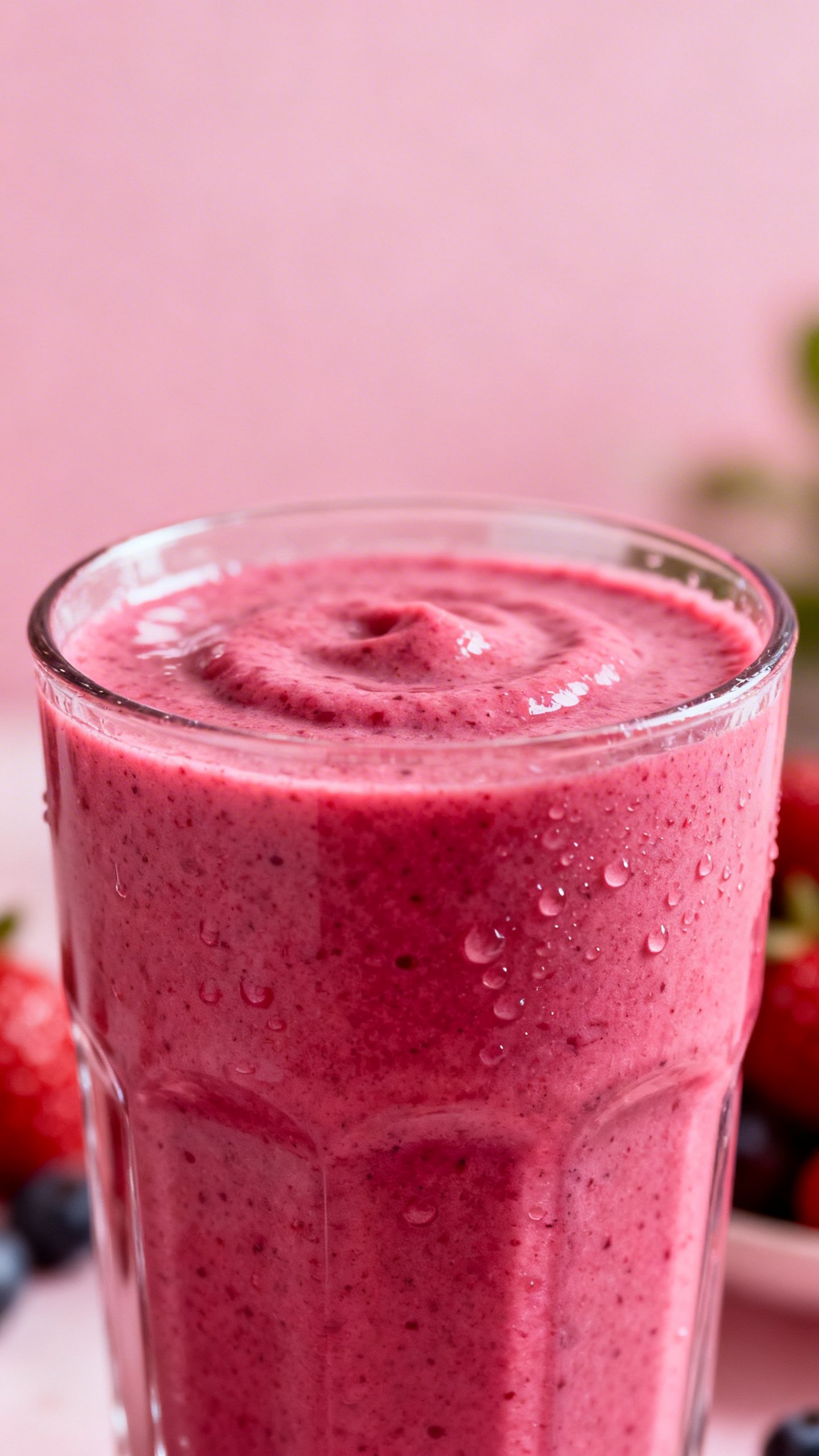 Fruit Smoothie for Mornings When You Want Something Cold and Easy - fruit smoothie blender