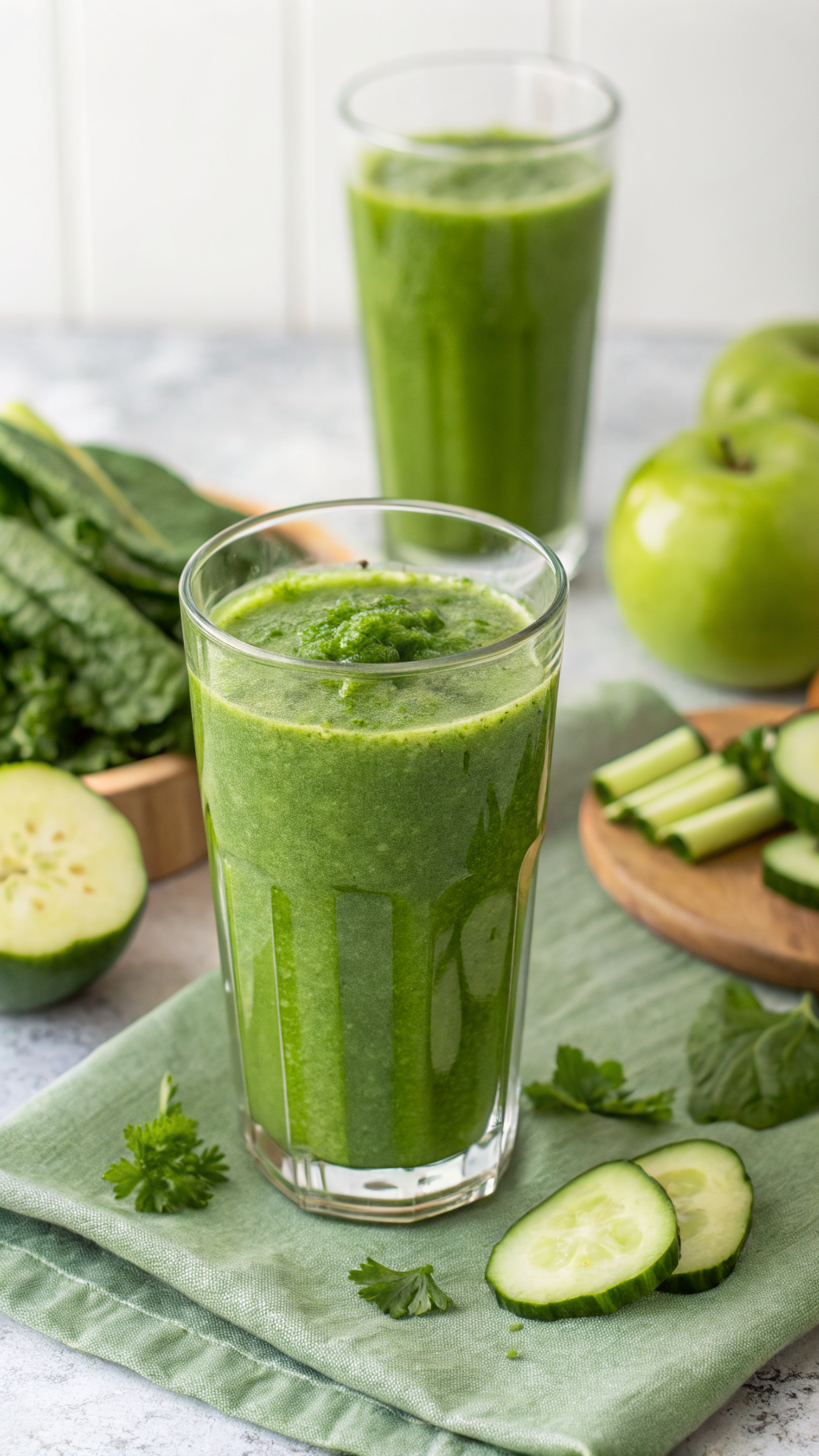 Green Juice for Bloating When You Want to Feel Lighter Fast - green juice pouring