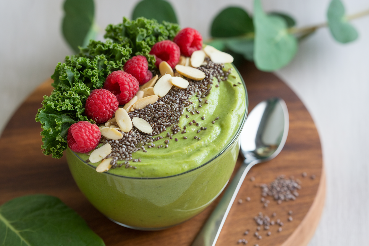 Green Smoothie Bowl Recipe for a Fresh Start That Still Feels Fun - green smoothie bowl