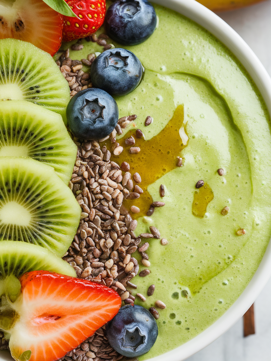 Green Smoothie Bowl Recipe for a Fresh Start That Still Feels Fun - green smoothie bowl