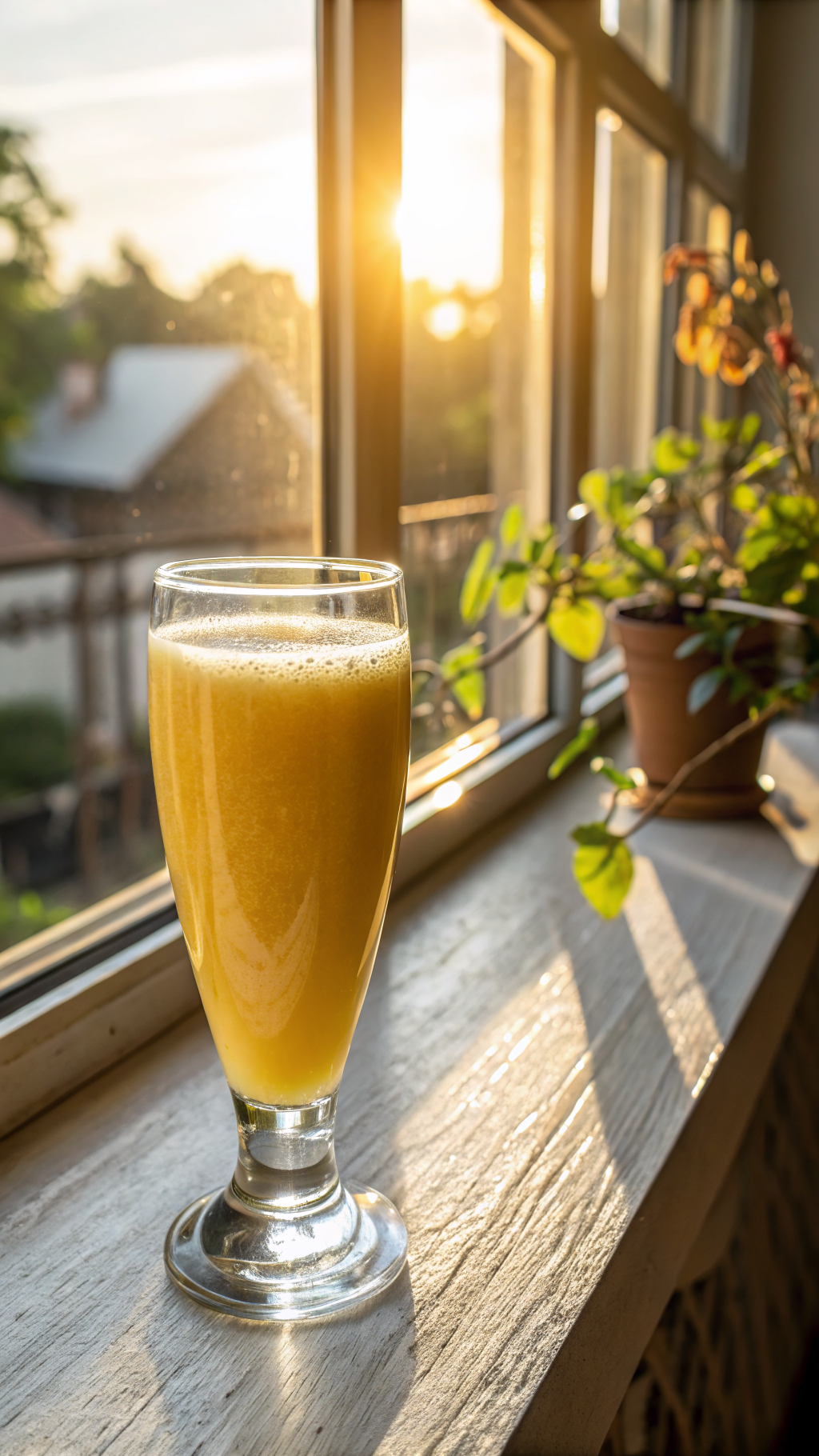 Healthy Apple Breakfast Juice That’s Simple but So Refreshing - apple breakfast juice pour