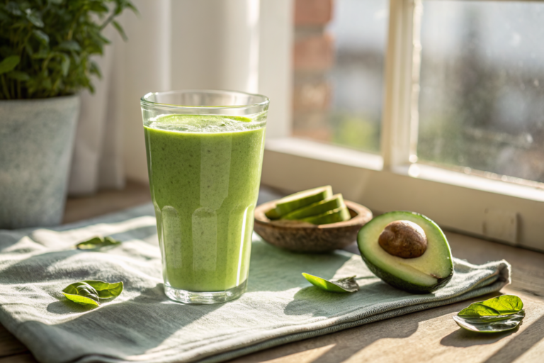 Healthy Avocado Breakfast Smoothie for a Creamy, Filling Start - avocado breakfast smoothie