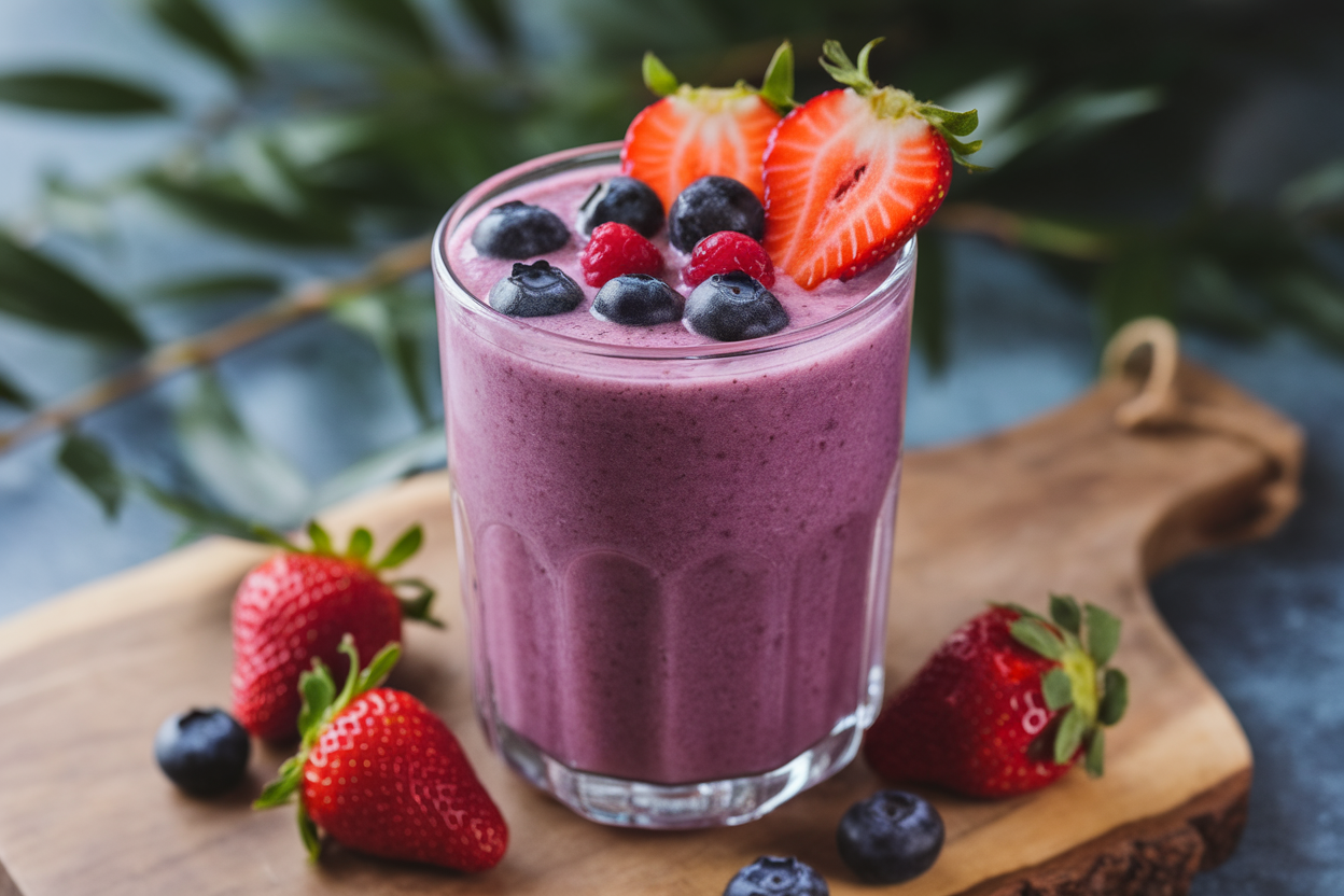 Healthy Breakfast Smoothie That Feels Good Without Trying Too Hard - breakfast smoothie glass