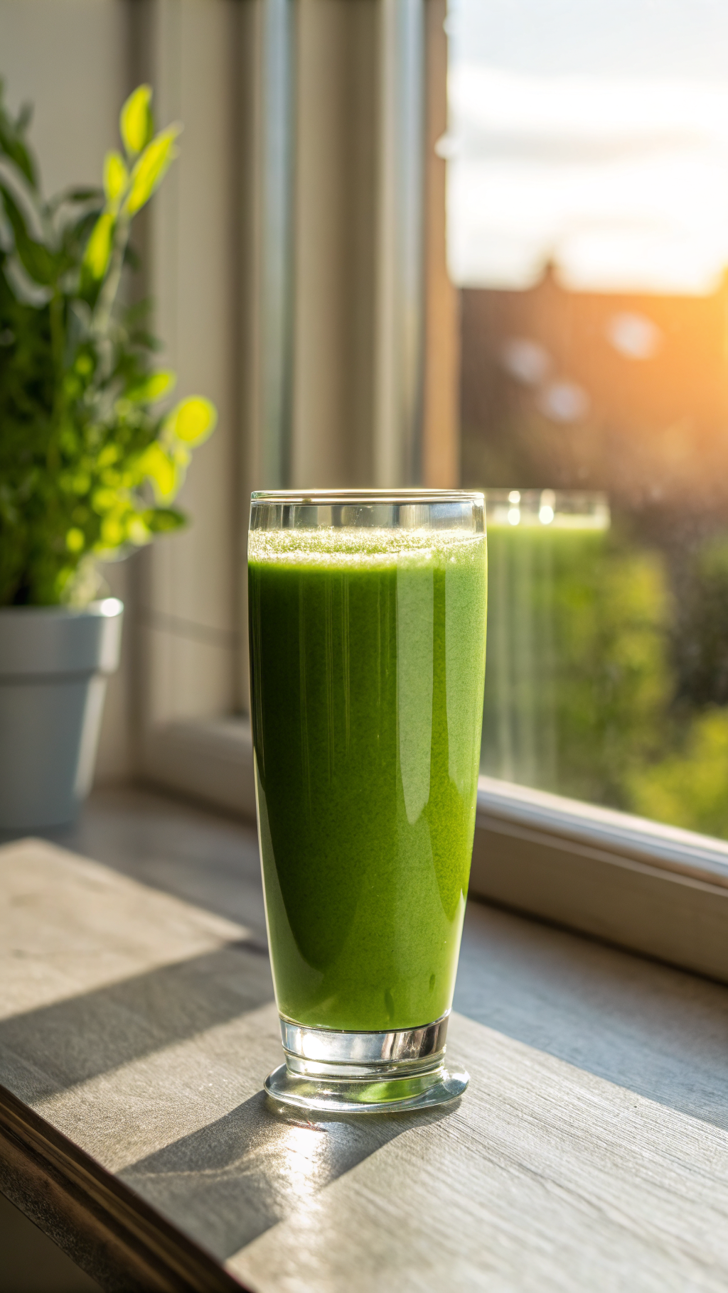 Healthy Green Breakfast Juice for Mornings When You Want Something Fresh - green breakfast juice pour
