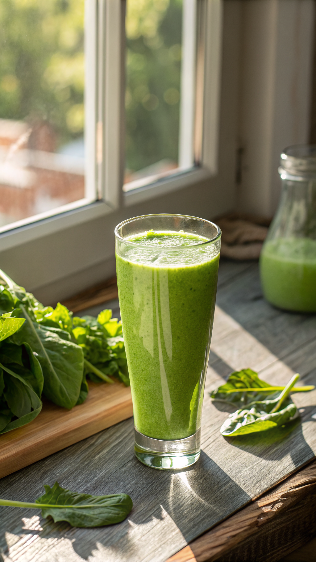 Healthy Green Smoothie Recipe for When You Want to Reset - green smoothie glass