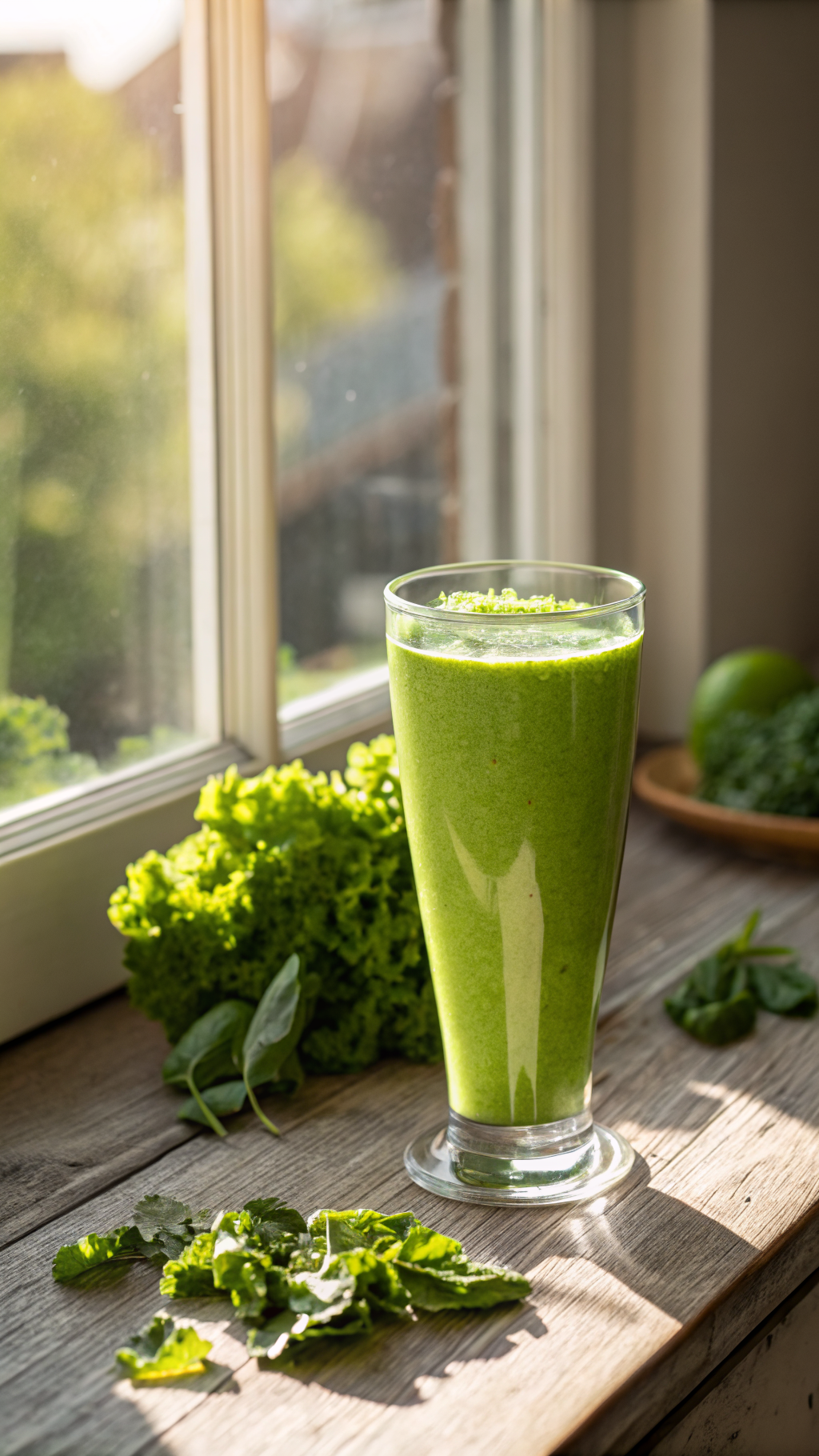Healthy Green Smoothie Recipe for When You Want to Reset - green smoothie glass