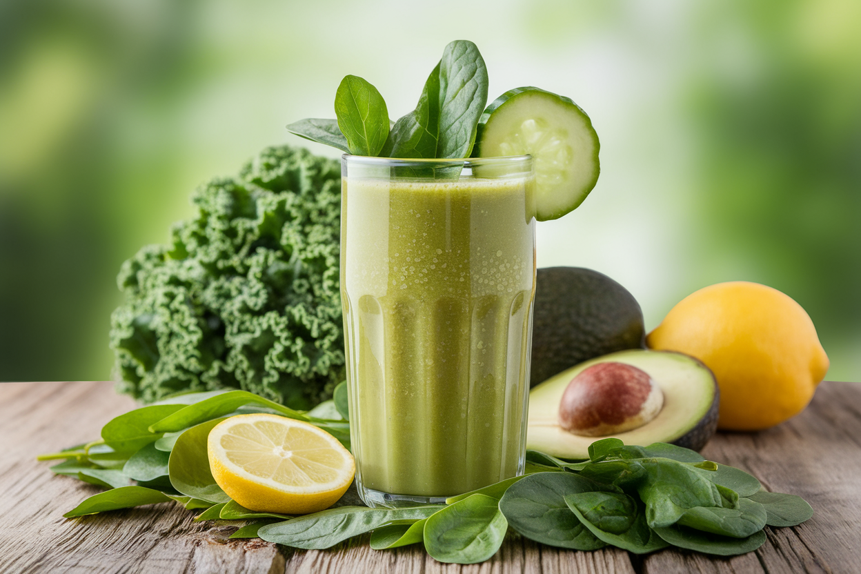 Healthy Green Smoothie That Does Not Feel Like a Chore To Finish - green smoothie glass