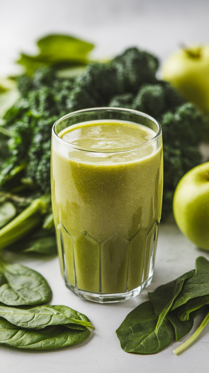 Healthy Green Smoothie That Does Not Feel Like a Chore To Finish - green smoothie ingredients