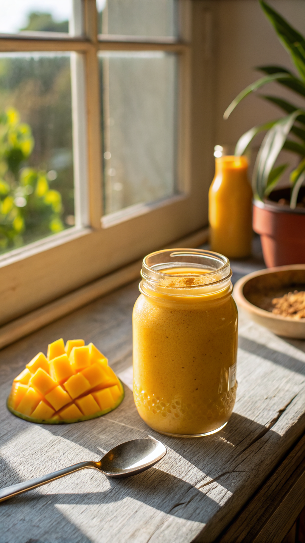 Healthy Mango Breakfast Smoothie for a Bright, Easy Morning - mango breakfast smoothie