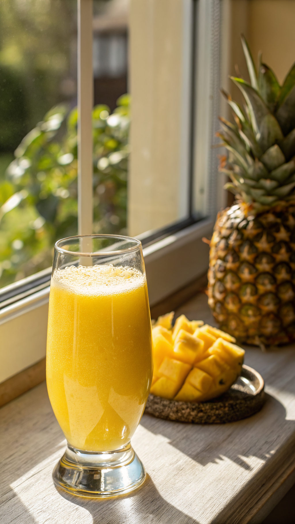 Healthy Pineapple Breakfast Juice for an Easy Tropical Morning - pineapple breakfast juice ingredients