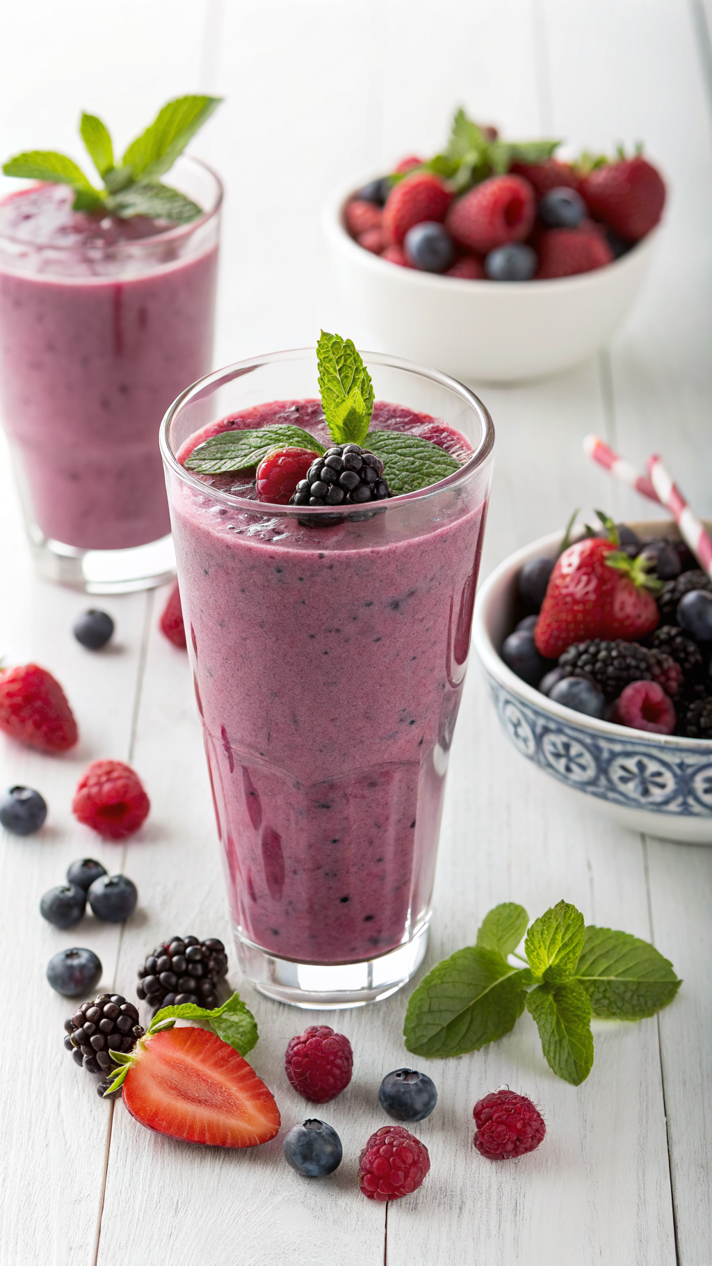 Healthy Smoothie Recipe That Feels Effortless to Make - berry smoothie blender