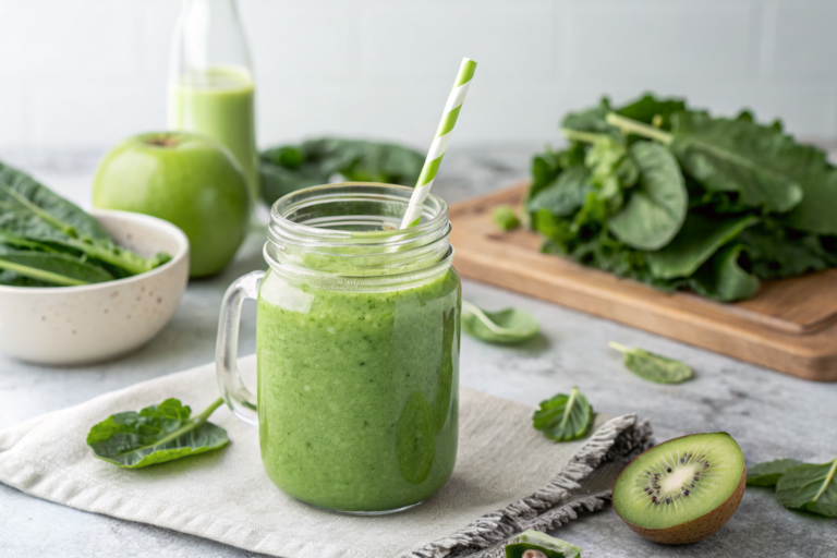 Healthy Smoothie That Feels Like a Reset After a Long Day - green reset smoothie