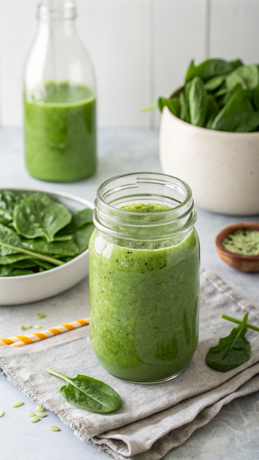 Healthy Smoothie That Feels Like a Reset After a Long Day - green reset smoothie