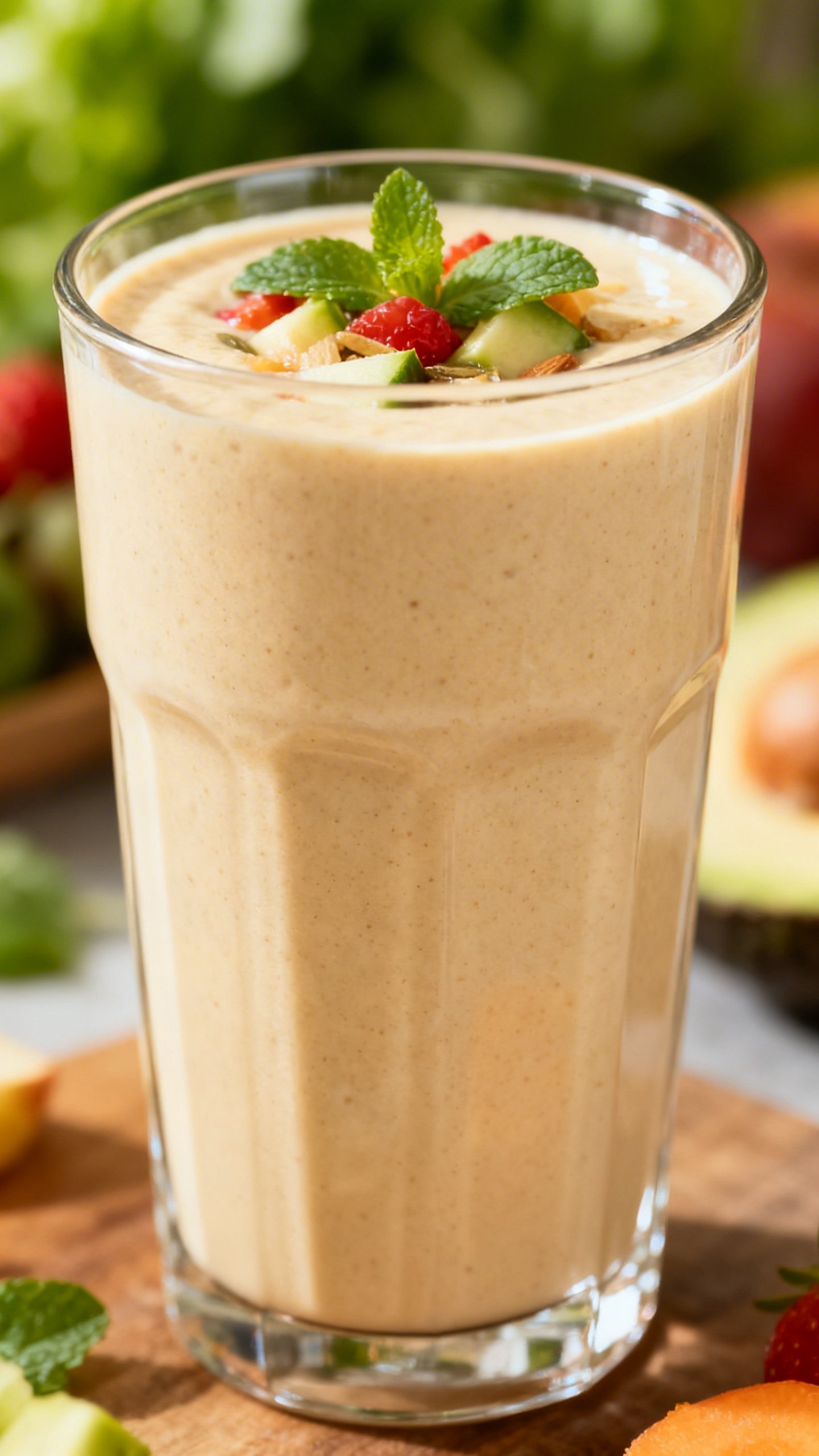 High Calorie Smoothie for Days You Need Something More Substantial - high calorie smoothie glass