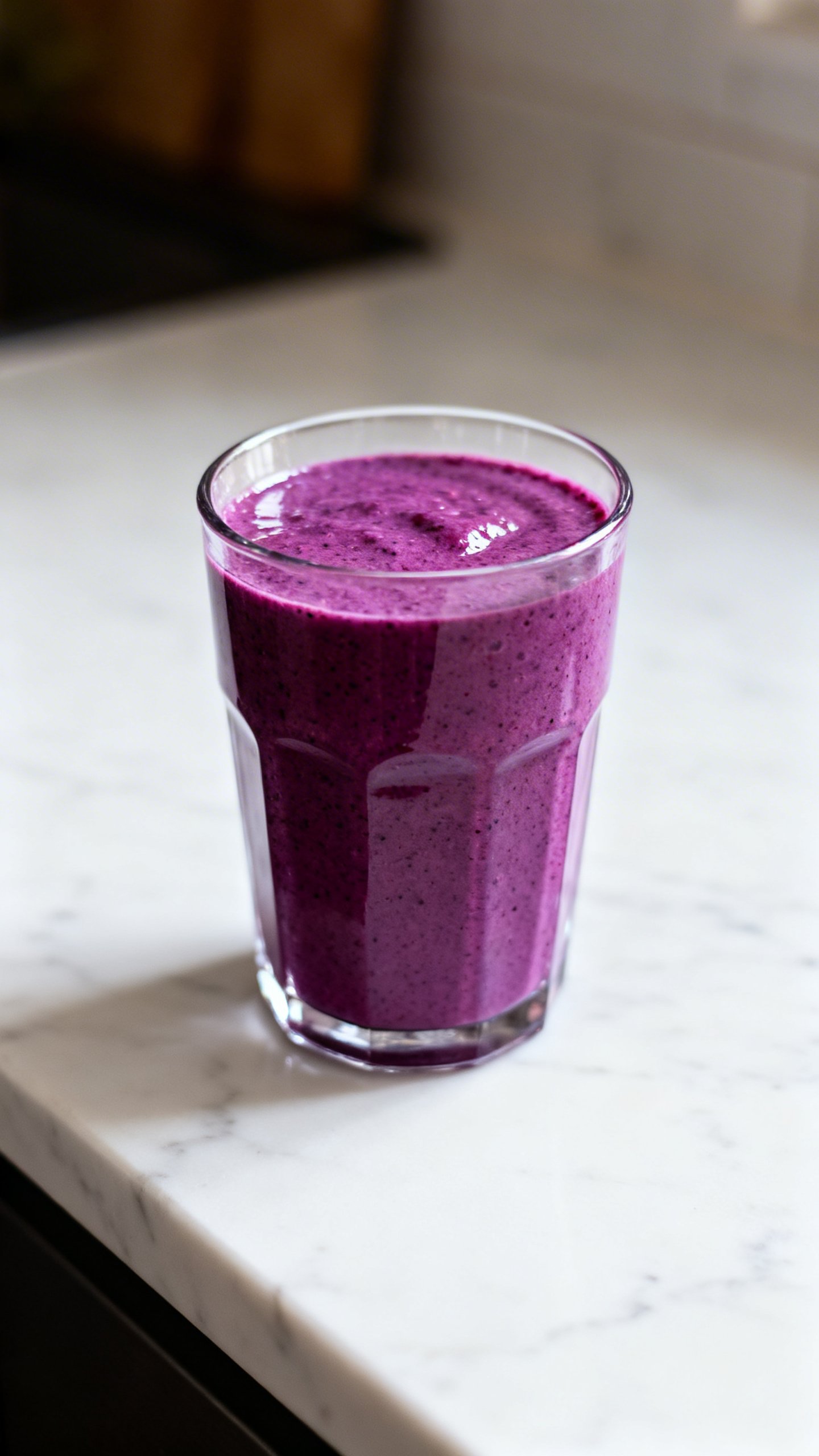High Protein Smoothie for Busy Mornings That Actually Keeps You Full - high protein smoothie glass