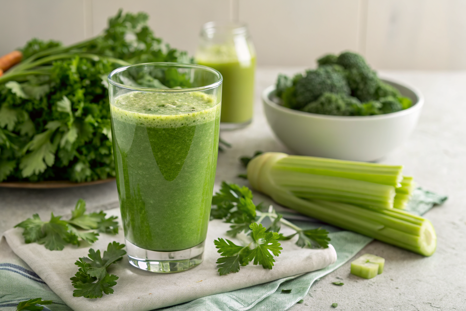 Homemade Detox Juice Recipe That Feels Light and Easy - detox juice glass