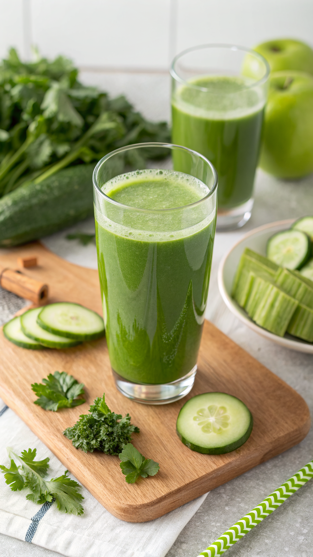 Homemade Detox Juice Recipe That Feels Light and Easy - detox juice pitcher