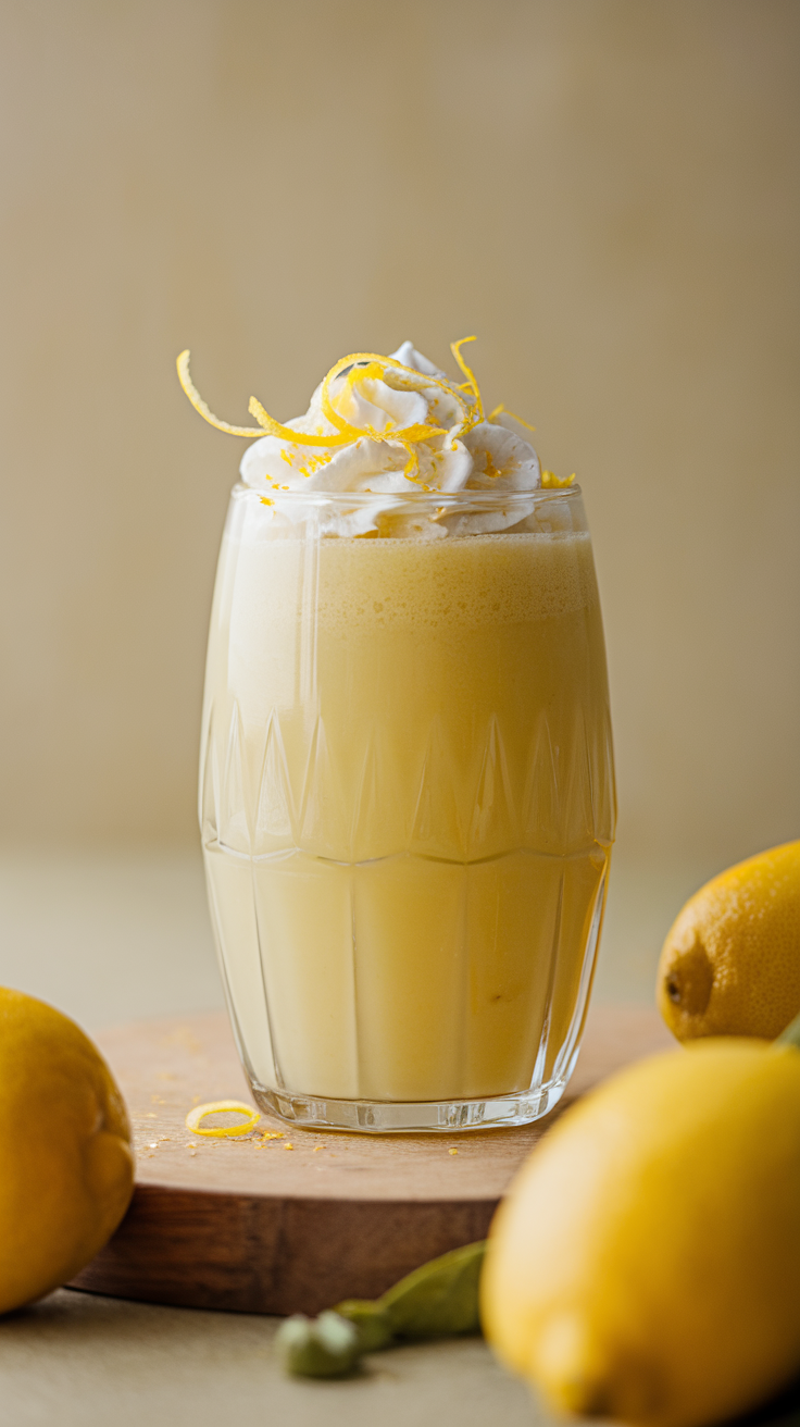 Lemon Smoothie That Feels Light and Surprisingly Smooth - lemon smoothie ingredients