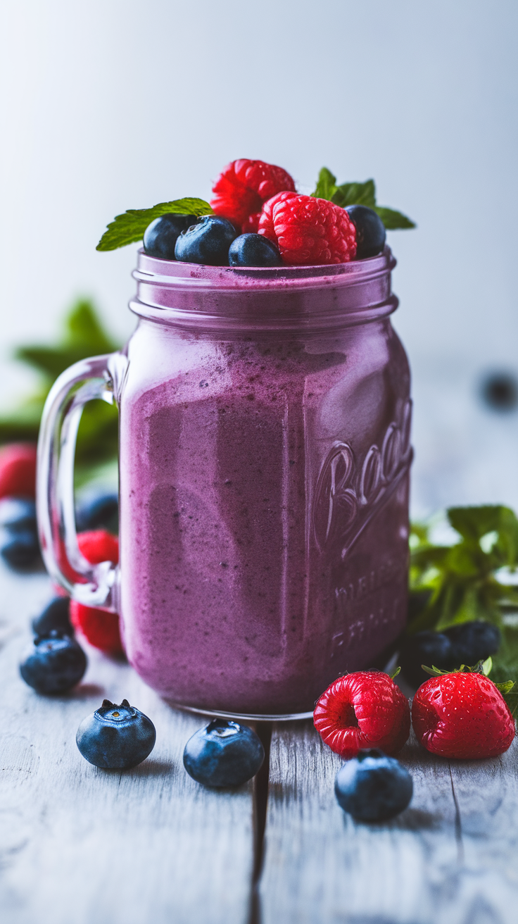 Make Ahead Smoothie for a Less Chaotic Morning Routine - smoothie jar prep