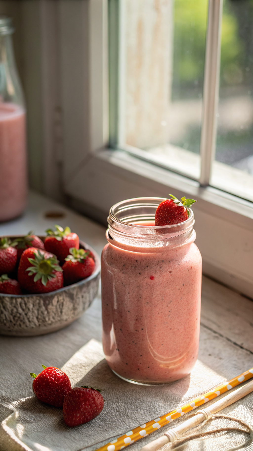 Make Ahead Strawberry Banana Breakfast Smoothie for Grab-and-Go Days - strawberry banana smoothie packs
