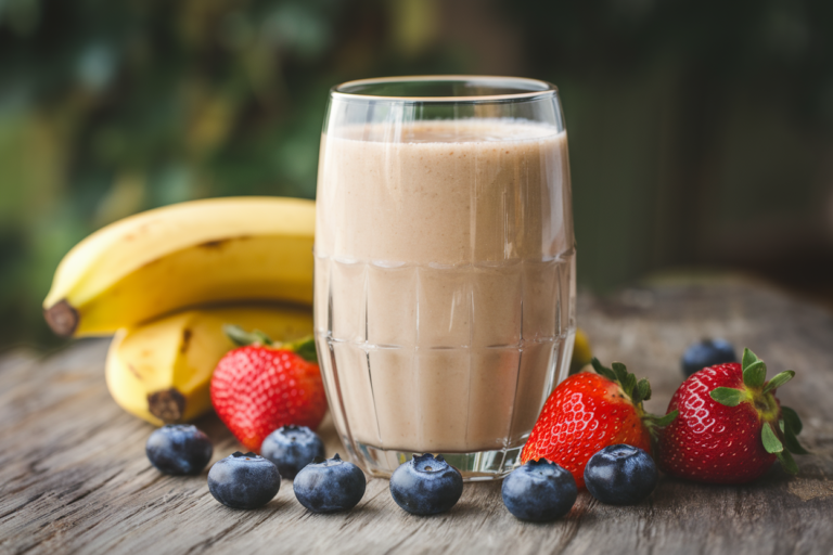 Meal Replacement Smoothie That Actually Feels Like Enough - meal replacement smoothie glass