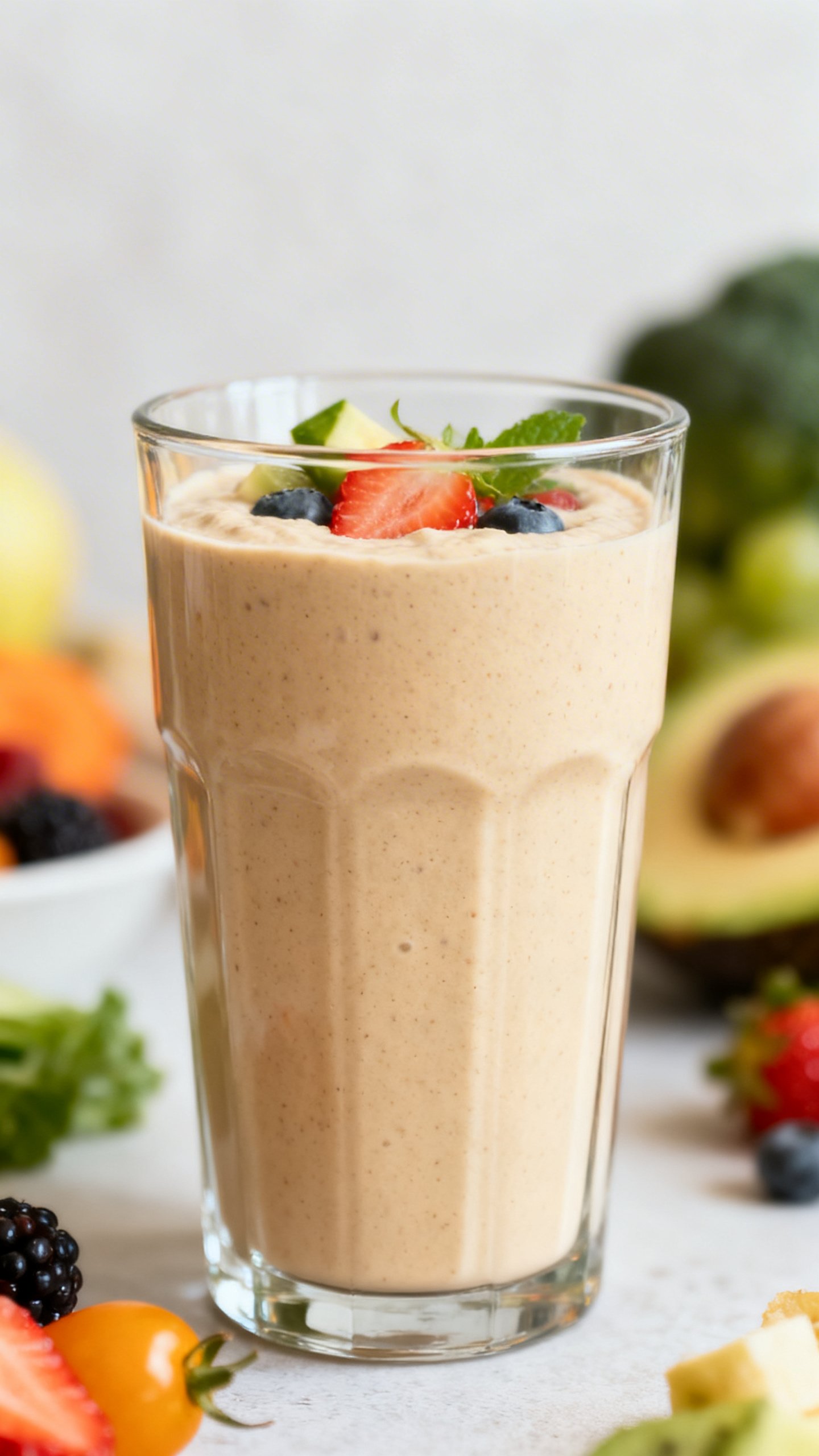 Muscle Gain Smoothie That Does Not Feel Overcomplicated - muscle gain smoothie glass