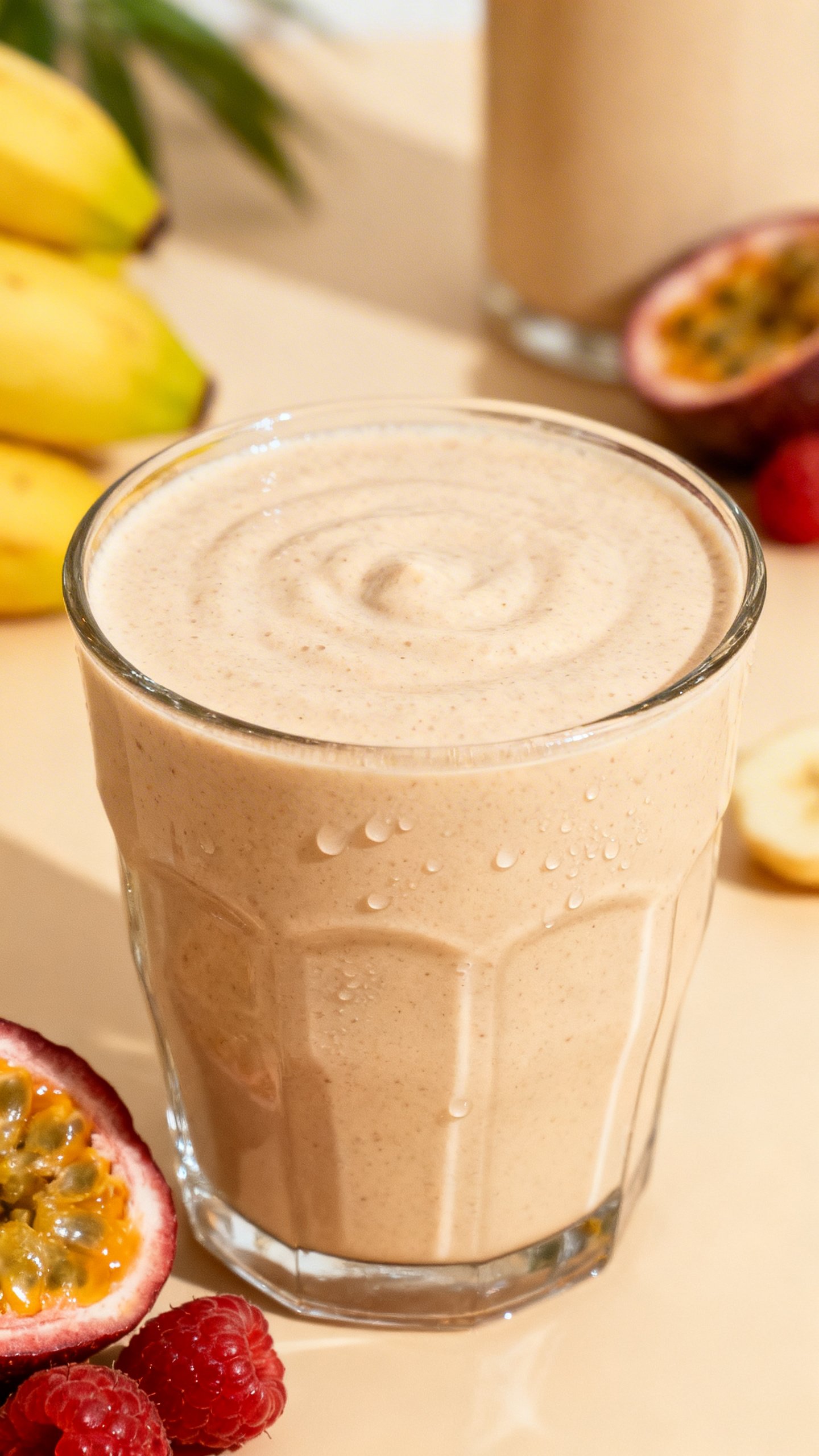 Muscle Gain Smoothie That Does Not Feel Overcomplicated - muscle gain smoothie glass