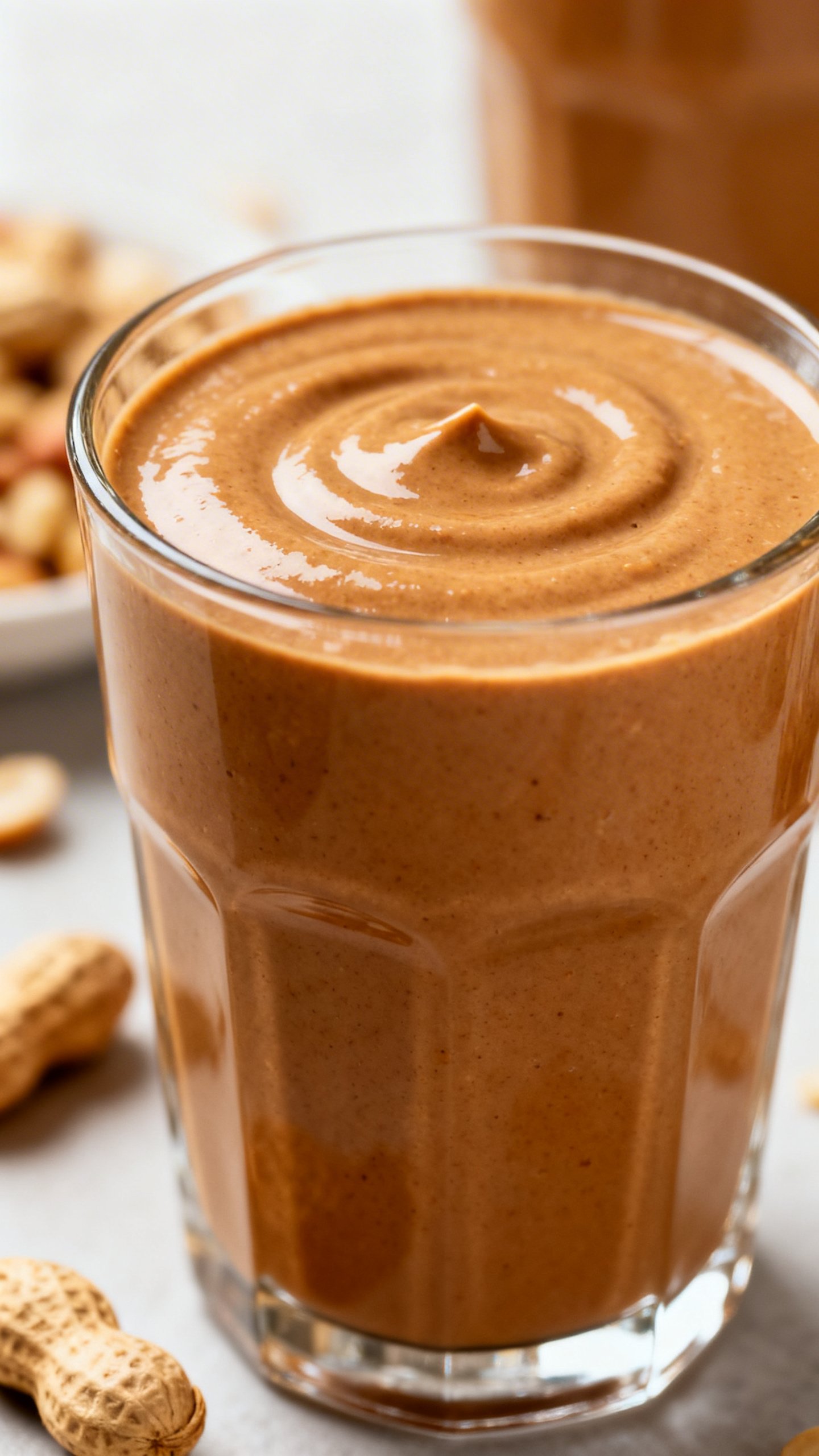 Peanut Butter Protein Smoothie That Keeps You Full for Hours - peanut butter smoothie blender