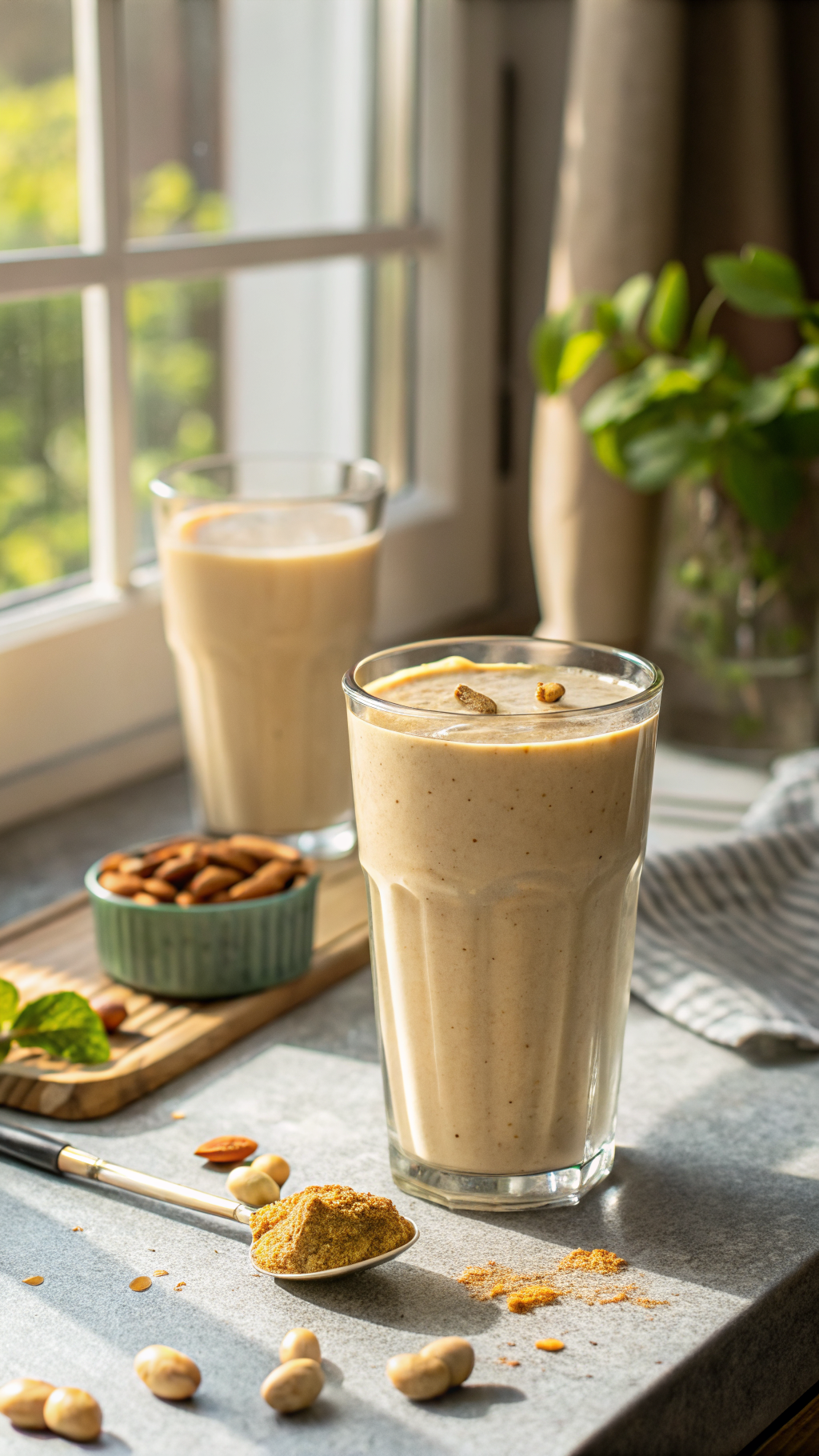 Peanut Butter Protein Smoothie That Tastes Rich and Satisfying - peanut butter protein smoothie