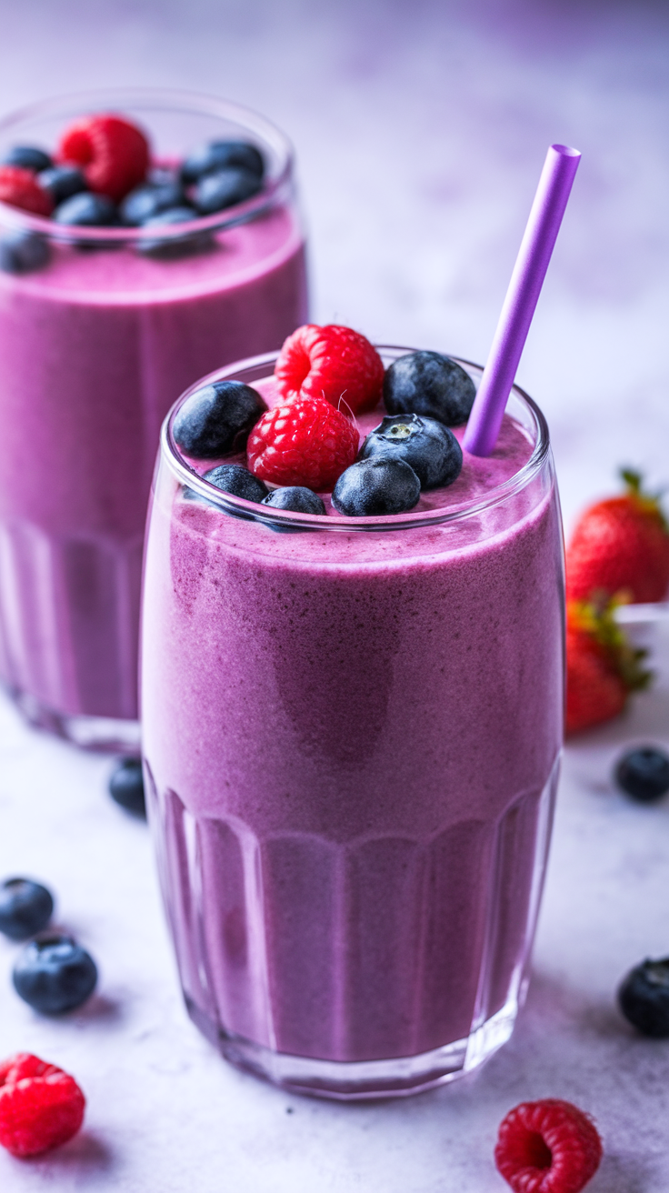 Protein Breakfast Smoothie That Keeps You Going All Morning - protein smoothie blender