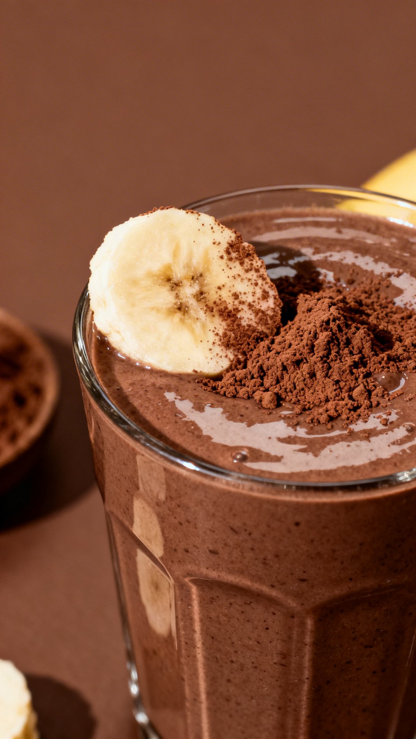 Protein Smoothie After Workout That Does Not Taste Chalky - chocolate banana smoothie