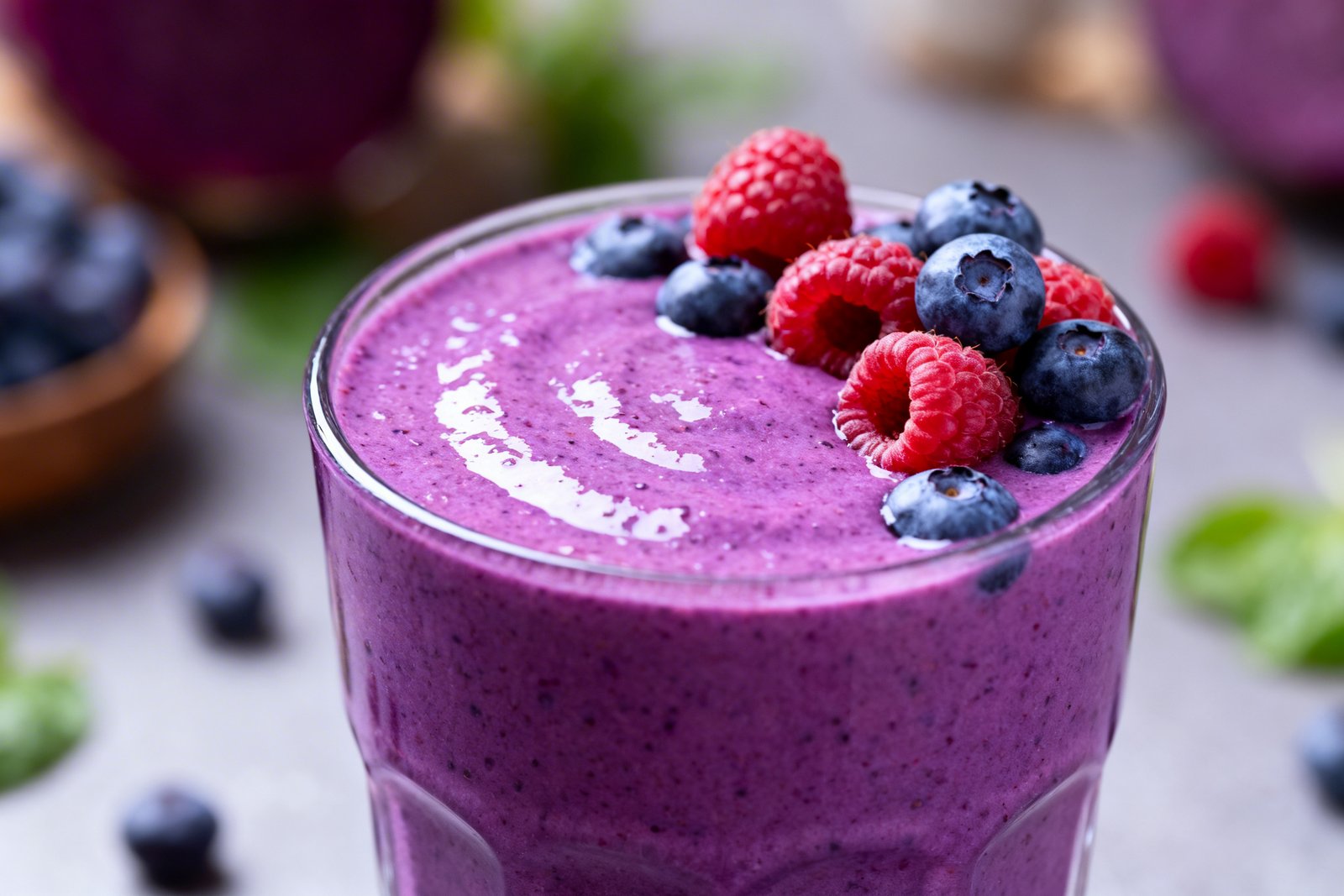 Protein Smoothie for Breakfast When Oatmeal Sounds Too Heavy - protein smoothie glass