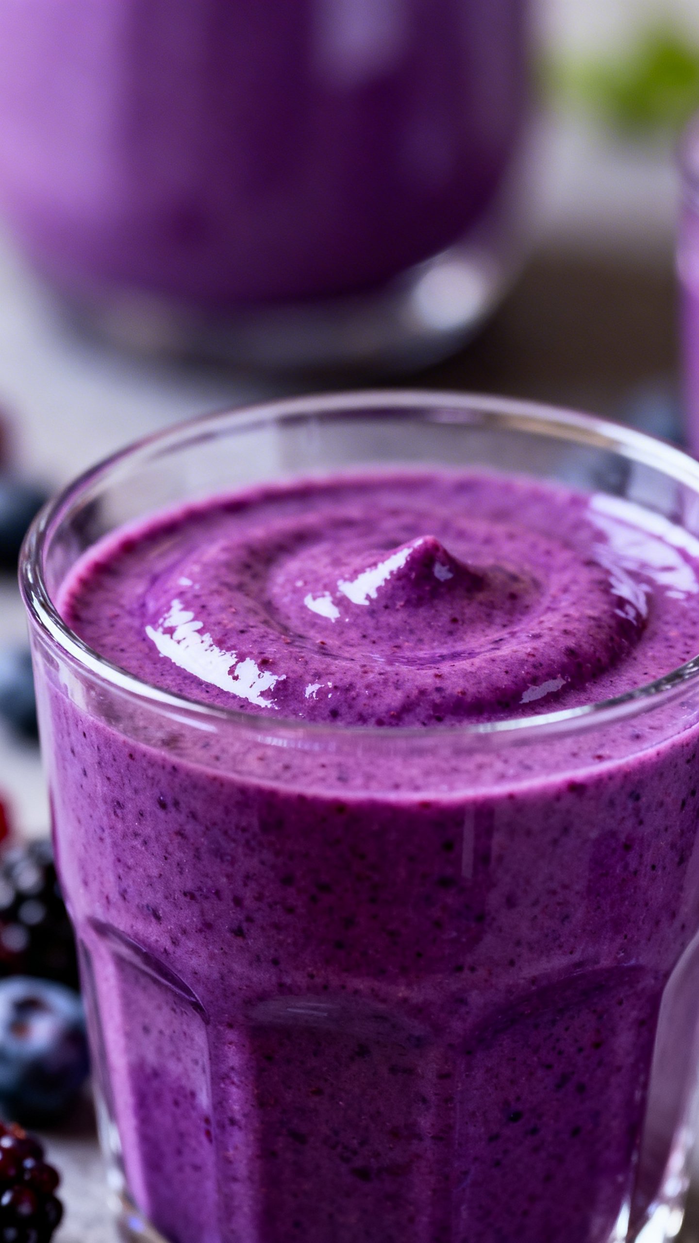 Protein Smoothie for Breakfast When Oatmeal Sounds Too Heavy - protein smoothie glass