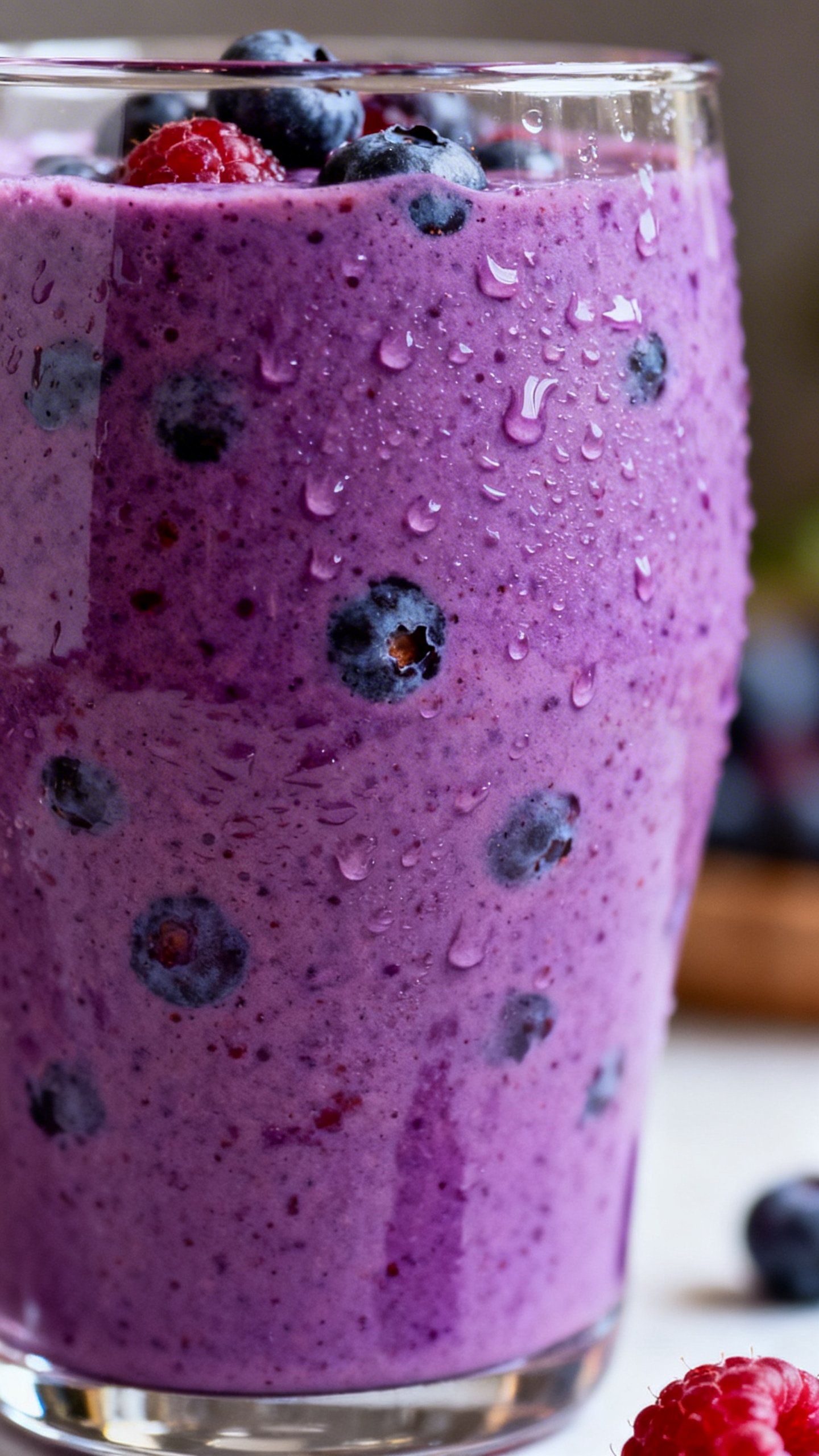 Protein Smoothie for Breakfast When Oatmeal Sounds Too Heavy - protein smoothie glass