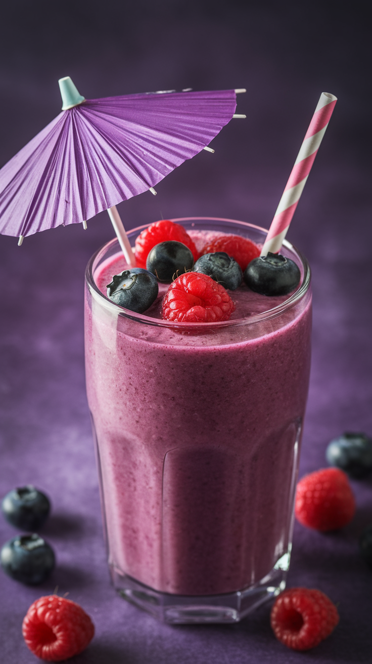 Quick Smoothie Recipe for When You Have Zero Time - berry smoothie travel cup