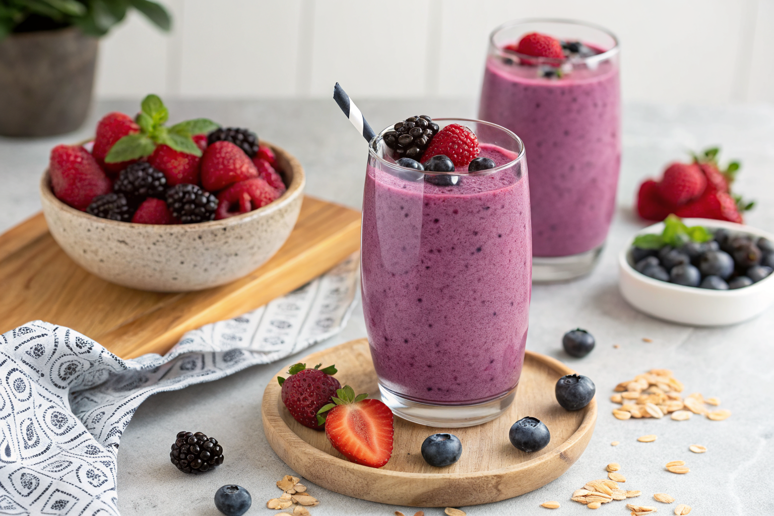 Refreshing Breakfast Smoothie That Starts the Day Right - breakfast smoothie glass