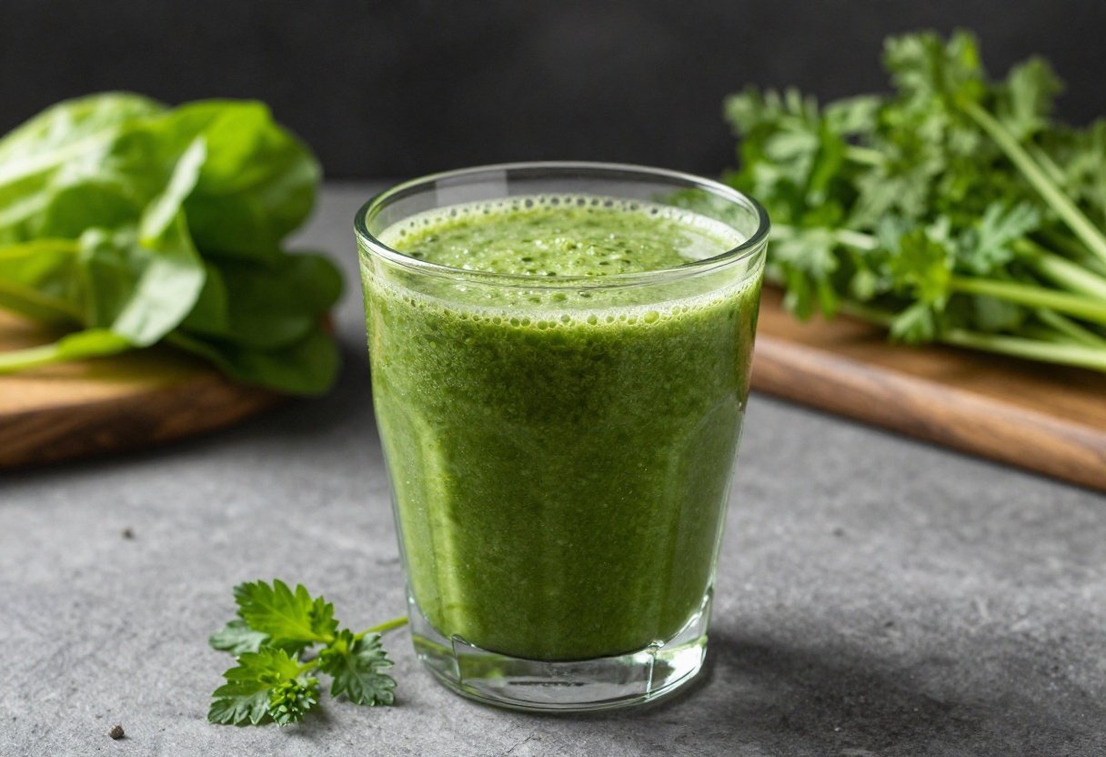 Simple Green Smoothie That Feels Fresh, Sweet, and Drinkable - green smoothie glass