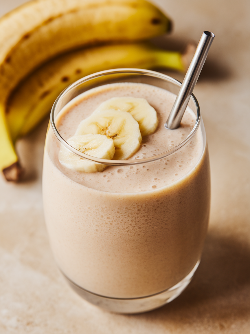 Smoothie with Almond Milk and Banana for an Easy Classic Combo - banana almond milk smoothie