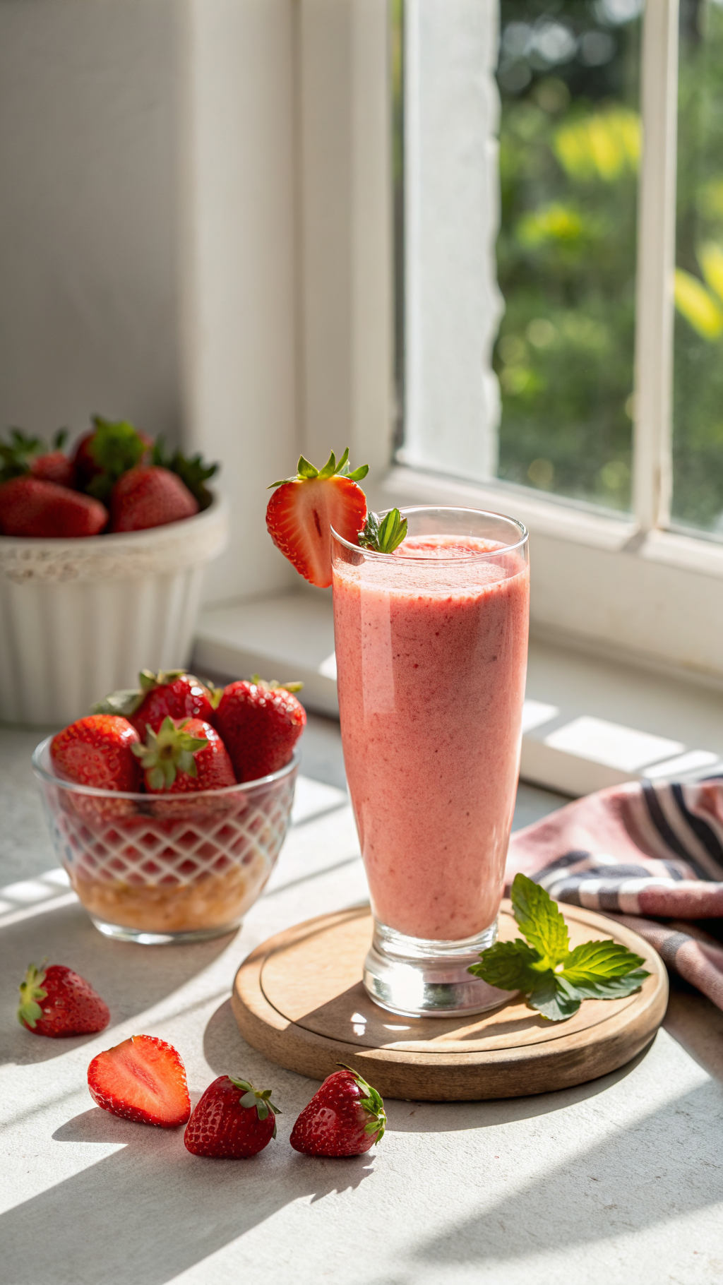 Strawberry Protein Smoothie Recipe That’s Creamy, Fresh, and Filling - strawberry protein smoothie