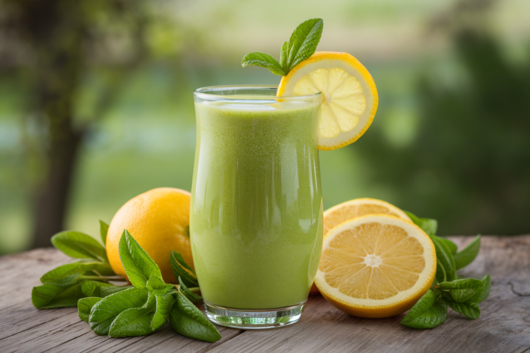Sweet Green Smoothie That Feels Way More Friendly Than It Sounds - green smoothie glass
