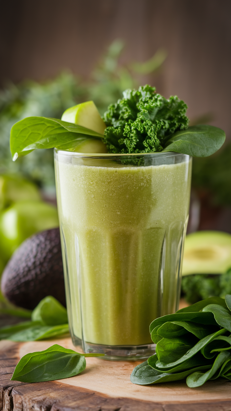 Sweet Green Smoothie That Feels Way More Friendly Than It Sounds - green smoothie glass