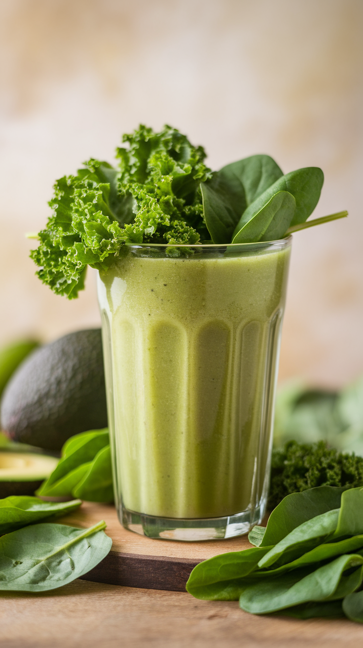 Sweet Green Smoothie That Feels Way More Friendly Than It Sounds - green smoothie glass