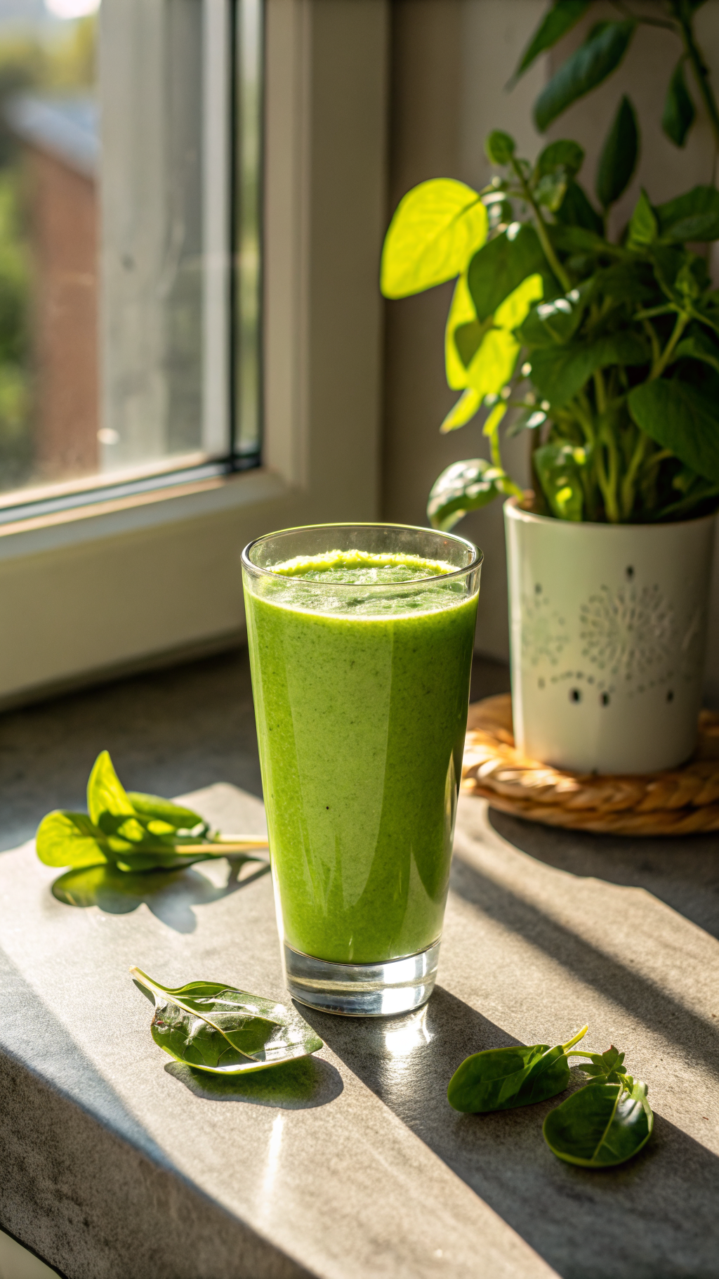 Tropical Green Smoothie Recipe That Feels Like a Vacation in a Glass - green smoothie blender