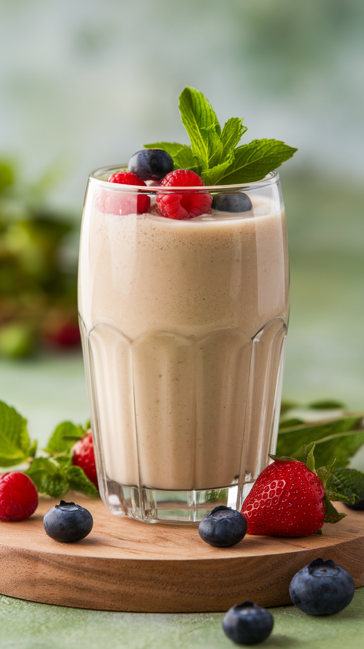 Vanilla Smoothie That Feels Simple but Still Worth Making - vanilla smoothie close-up