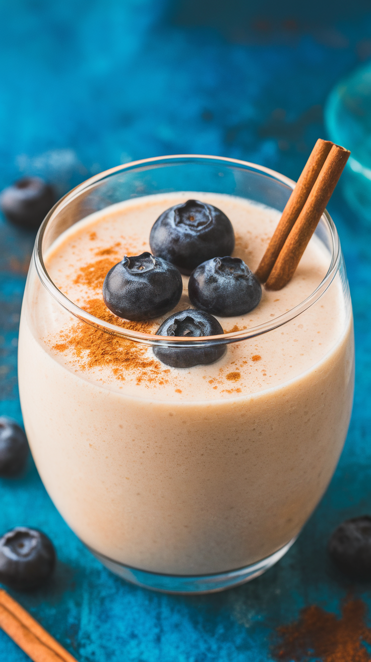 Vanilla Smoothie That Feels Simple but Still Worth Making - vanilla smoothie with cinnamon