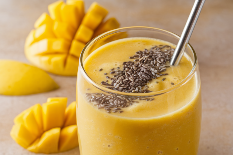 Creamy Mango Smoothie - img featured
