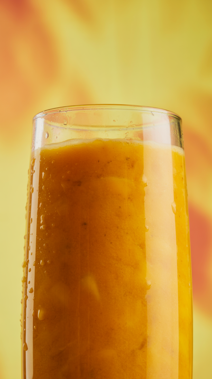 Mango Smoothie with Orange Juice - mango smoothie ingredients